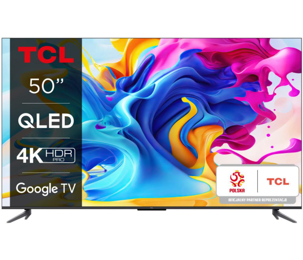 TCL 50C645 50" QLED 4K Google TV Dolby Vision Atmos HDMI 2.1 - 1134656 - zdjęcie